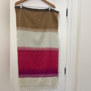 J. Crew wool Striped Colorblock Dress NWOT made in Italy 🇮🇹